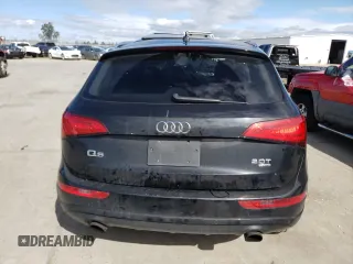 2013 Audi Q5 Premium Plus with VIN WA1LFAFP3DA034756, listed as a Copart auction lot 43770374 with 0 mi miles and Salvage Title. Bid and sale history available at carsss.com. Image 6.