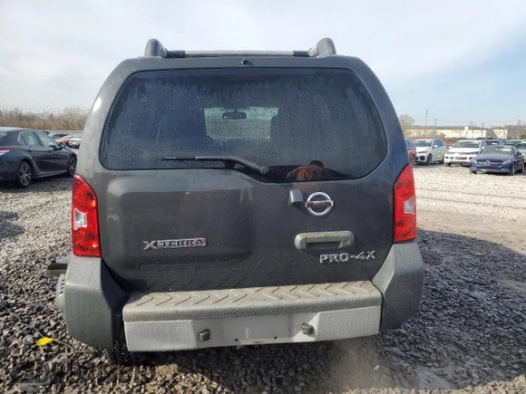 2014 Nissan Xterra X with VIN 5N1AN0NW3EN813308, listed as a Copart auction lot 45647045 with 91,985 mi miles and Salvage Title. Bid and sale history available at DreamBid. Image 6.