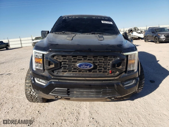 2022 Ford F-150 XL with VIN 1FTFW1E52NFA81140, listed as a Copart auction lot 46375235 with 17,170 mi miles and Salvage Title. Bid and sale history available at carsss.com. Image 5.