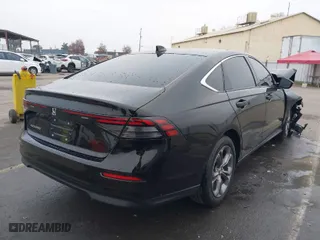2024 Honda Accord Sedan EX with VIN 1HGCY1F30RA031898, listed as a IAAI auction lot 41059841 with 24,368 mi miles. Bid and sale history available at carsss.com. Image 4.