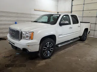 2013 GMC Sierra 1500 Denali z VIN 3GTP2XE22DG281165, wystawiony jako Copart lot #58723285 z przebiegiem 194 025 mil mil oraz Szkoda całkowita • Salvage title. Historia ofert i sprzedaży dostępna na DreamBid. Obrazek 1.