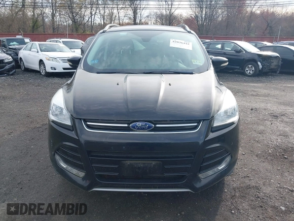 2014 Ford Escape Titanium with VIN 1FMCU9J98EUD73818, listed as a IAAI auction lot 42036442 with 129,794 mi miles. Bid and sale history available at carsss.com. Image 12.