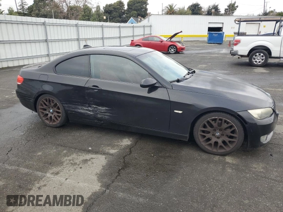 2009 BMW 3 Series 328i with VIN WBAWV13519P122232, listed as a Copart auction lot 85027644 with 192,228 mi miles and Salvage Title. Bid and sale history available at DreamBid. Image 4.