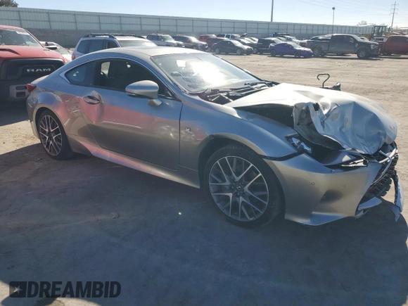 2016 Lexus RC 350 F Sport with VIN JTHSE5BC5G5007052, listed as a Copart auction lot 88231665 with 91,921 mi miles and Salvage title. Bid and sale history available at DreamBid. Image 4.