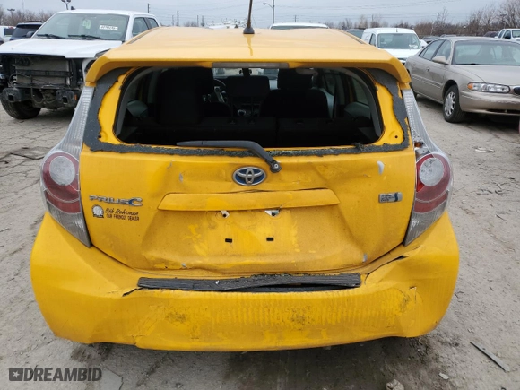 2014 Toyota Prius c One with VIN JTDKDTB34E1075887, listed as a Copart auction lot 44738415 with 83,184 mi miles and Clean Title. Bid and sale history available at carsss.com. Image 6.