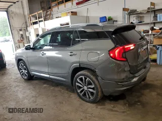 2018 GMC Terrain Denali with VIN 3GKALXEX7JL200456, listed as a Copart auction lot 61207975 with 91,028 mi miles and Salvage title. Bid and sale history available at DreamBid. Image 2.