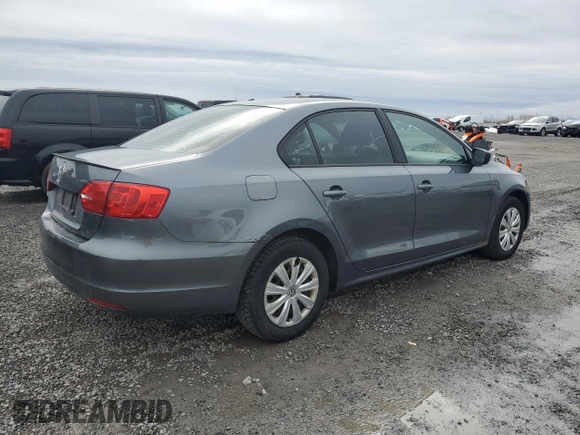 2013 Volkswagen Jetta Sedan S with VIN 3VW2K7AJ3DM381295, listed as a Copart auction lot 49063735 with 217,639 mi miles and Clean Title. Bid and sale history available at carsss.com. Image 3.