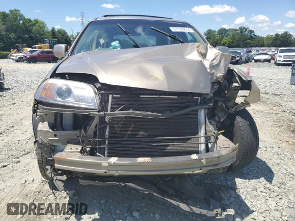 2006 Acura MDX Touring w/Navi with VIN 2HNYD18896H539092, listed as a Copart auction lot 57190874 with 0 mi miles and Salvage Title. Bid and sale history available at carsss.com. Image 5.