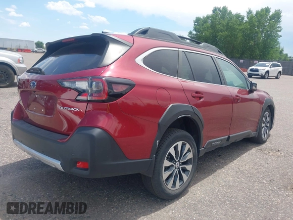 2024 Subaru Outback Limited with VIN 4S4BTANC8R3111136, listed as a IAAI auction lot 42624761 with 20,687 mi miles and . Bid and sale history available at DreamBid. Image 4.