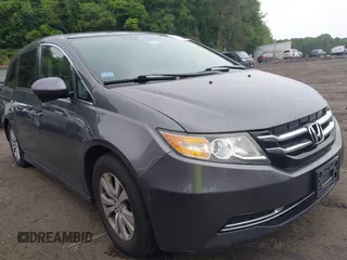 2014 Honda Odyssey EX-L with VIN 5FNRL5H62EB040271, listed as a IAAI auction lot 42593758 with 172,521 mi miles and . Bid and sale history available at DreamBid. Image 1.