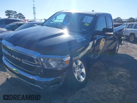 2022 Ram 1500 Big Horn with VIN 1C6RREBG0NN398834, listed as a IAAI auction lot 41580763 with 100,523 mi miles and . Bid and sale history available at DreamBid. Image 17.
