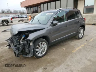 2014 Volkswagen Tiguan SEL с VIN WVGAV3AXXEW556593, выставлен на аукционе Copart как лот 57872585 с пробегом 113 312 миль миль и Чистый • Clean title. История ставок и продаж доступна на DreamBid. Изображение 1.