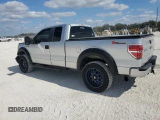2013 Ford F-150 XL with VIN 1FTFX1EF9DFD95341, listed as a Copart auction lot 44060195 with 180,082 mi miles and Salvage Title. Bid and sale history available at carsss.com. Image 2.