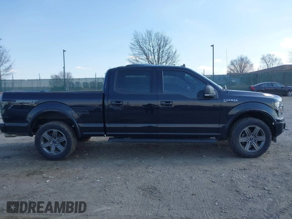 2020 Ford F-150 XL with VIN 1FTFW1E53LFC75561, listed as a IAAI auction lot 41652815 with 57,426 mi miles. Bid and sale history available at carsss.com. Image 12.