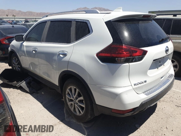 2017 Nissan Rogue SV with VIN KNMAT2MT6HP571846, listed as a Copart auction lot 54995735 with 8,751 mi miles and Salvage title. Bid and sale history available at DreamBid. Image 2.