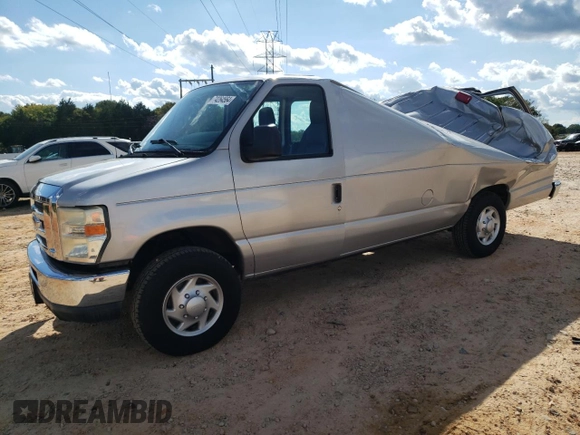 2011 Ford Econoline Cargo Commercial with VIN 1FTNS1EW2BDA64118, listed as a Copart auction lot 74264564 with 86,555 mi miles and Salvage Title. Bid and sale history available at carsss.com. Image 1.