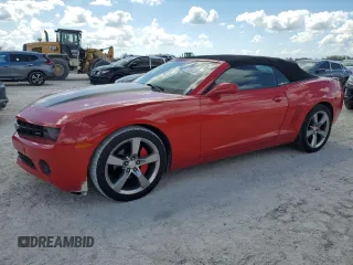 2011 Chevrolet Camaro 1LT z VIN 2G1FB3DD6B9208856, wystawiony jako Copart lot #77596124 z przebiegiem 83 920 mil mil oraz Szkoda całkowita • Salvage title. Historia ofert i sprzedaży dostępna na DreamBid. Obrazek 1.