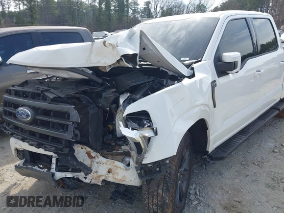 2022 Ford F-150 XL with VIN 1FTFW1E8XNFA40166, listed as a IAAI auction lot 41776806 with 36,798 mi miles. Bid and sale history available at carsss.com. Image 6.