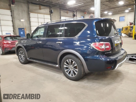 2018 Nissan Armada SV with VIN JN8AY2NC2J9557148, listed as a Copart auction lot 82562224 with 78,780 mi miles and Salvage Title. Bid and sale history available at carsss.com. Image 2.