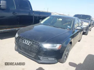 2013 Audi A4 Premium Plus with VIN WAUFFAFL9DN020026, listed as a IAAI auction lot 41799876 with 119,133 mi miles. Bid and sale history available at carsss.com. Image 2.