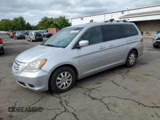 2010 Honda Odyssey EX z VIN 5FNRL3H43AB095521, wystawiony jako Copart lot #57322365 z przebiegiem 208 226 mil mil oraz Szkoda całkowita • Salvage title. Historia ofert i sprzedaży dostępna na DreamBid. Obrazek 1.