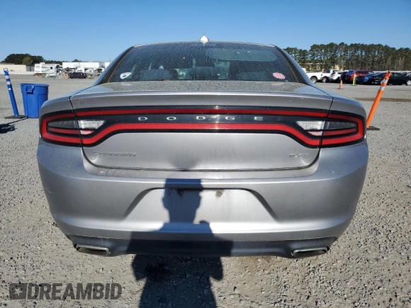 2016 Dodge Charger SXT with VIN 2C3CDXHG7GH346651, listed as a Copart auction lot 50489085 with 125,192 mi miles and Salvage Title. Bid and sale history available at carsss.com. Image 6.