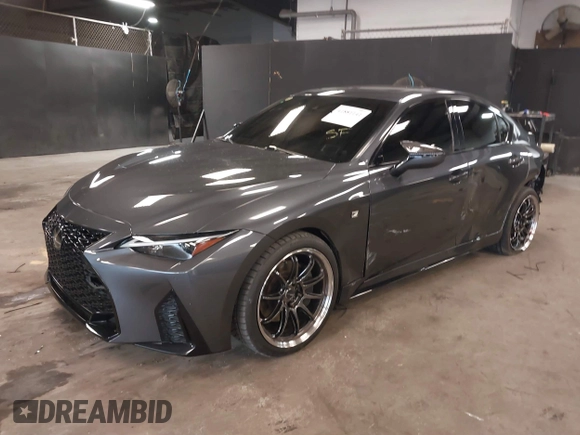 2022 Lexus IS 350 F Sport with VIN JTHGZ1E28N5023281, listed as a IAAI auction lot 41881141 with 29,040 mi miles and . Bid and sale history available at DreamBid. Image 18.