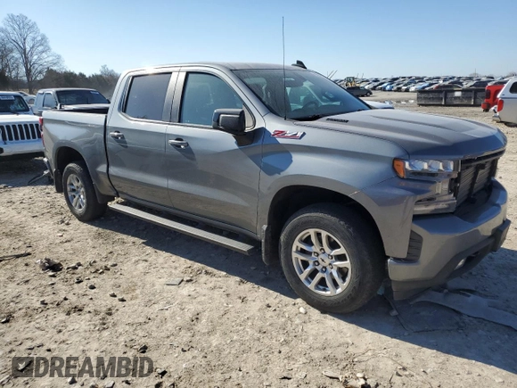 2021 Chevrolet Silverado 1500 RST with VIN 3GCUYEET5MG327263, listed as a Copart auction lot 46792385 with 46,082 mi miles and Salvage Title. Bid and sale history available at carsss.com. Image 4.