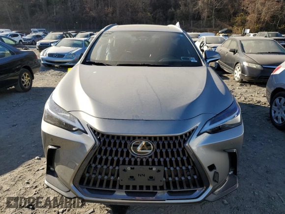 2023 Lexus NX with VIN 2T2GKCEZ9PC010474, listed as a Copart auction lot 80262214 with 26,500 mi miles and Salvage Title. Bid and sale history available at carsss.com. Image 5.