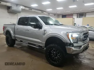 2021 Ford F-150 XL z VIN 1FTFW1E50MFA23431, wystawiony jako Copart lot #51638895 z przebiegiem 51 473 mil mil oraz Szkoda całkowita • Salvage title. Historia ofert i sprzedaży dostępna na DreamBid. Obrazek 4.