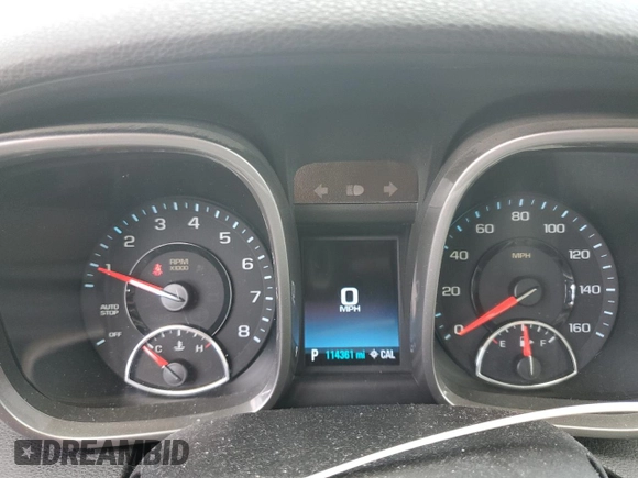 2016 Chevrolet Malibu Limited LT with VIN 1G11C5SA4GF150109, listed as a Copart auction lot 52624705 with 114,361 mi miles and Salvage Title. Bid and sale history available at carsss.com. Image 9.