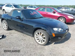 2006 Mazda MX-5 Miata Sport with VIN JM1NC25F860108414, listed as a IAAI auction lot 42862346 with 70,400 mi miles and . Bid and sale history available at DreamBid. Image 1.