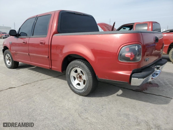 2002 Ford F-150 XLT with VIN 1FTRW07642KB91476, listed as a Copart auction lot 45057895 with 191,938 mi miles and Clean Title. Bid and sale history available at carsss.com. Image 2.