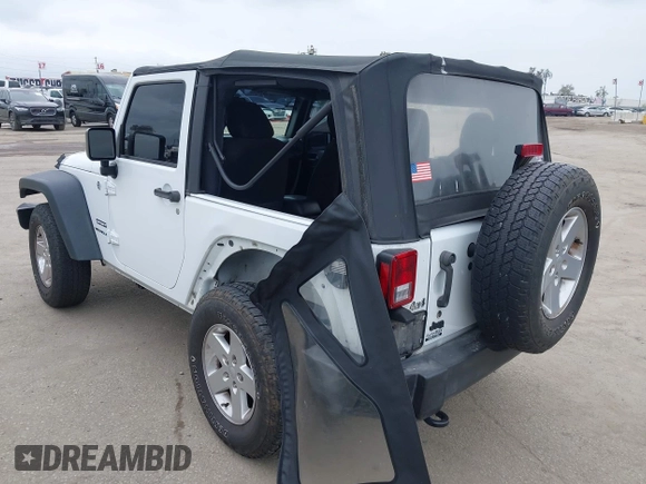 2015 Jeep Wrangler Sport с VIN 1C4AJWAG6FL692935, выставлен на аукционе IAAI как лот 42191108 с пробегом 183 400 миль миль и . История ставок и продаж доступна на DreamBid. Изображение 3.