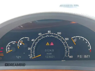 2004 Mercedes-Benz S 430 with VIN WDBNG70J24A417976, listed as a IAAI auction lot 42640982 with 123,021 mi miles and . Bid and sale history available at DreamBid. Image 7.