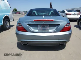 2014 Mercedes-Benz SLK 250 with VIN WDDPK4HA4EF088283, listed as a Copart auction lot 55073085 with 42,565 mi miles and Salvage title. Bid and sale history available at DreamBid. Image 6.