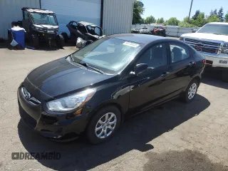 2014 Hyundai Accent GLS with VIN KMHCT4AE4EU718121, listed as a Copart auction lot 59170445 with 120,964 mi miles and Clean title. Bid and sale history available at DreamBid. Image 1.
