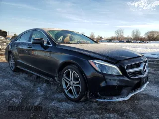 2015 Mercedes-Benz CLS-Class CLS 400 with VIN WDDLJ6HB9FA136302, listed as a Copart auction lot 81607133 with 169,992 mi miles. Bid and sale history available at carsss.com. Image 4.