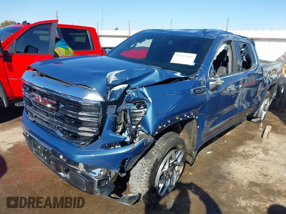 2024 GMC Sierra 1500 SLT with VIN 3GTPHDEDXRG299077, listed as a IAAI auction lot 41415109 with 16,141 mi miles and . Bid and sale history available at DreamBid. Image 6.