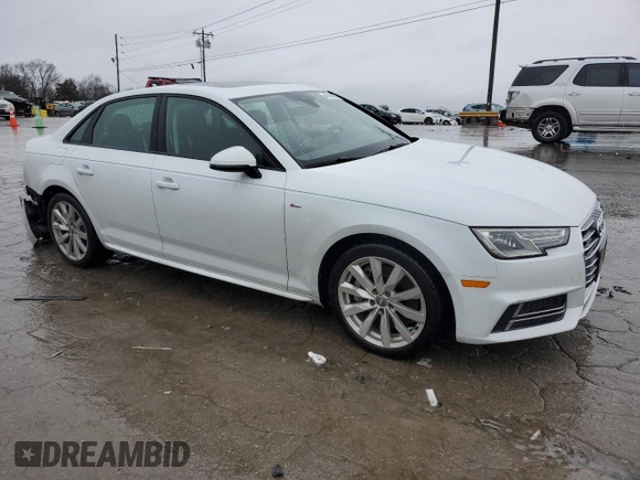 2018 Audi A4 Premium with VIN WAUDNAF4XJA009767, listed as a Copart auction lot 44146105 with 84,164 mi miles and Salvage Title. Bid and sale history available at carsss.com. Image 4.