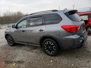 2020 Nissan Pathfinder SL z VIN 5N1DR2CM1LC590967, wystawiony jako Copart lot #49619805 z przebiegiem 43 165 mil mil oraz Szkoda całkowita • Salvage title. Historia ofert i sprzedaży dostępna na DreamBid. Obrazek 2.
