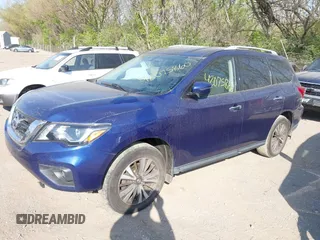 2017 Nissan Pathfinder SV with VIN 5N1DR2MM0HC695523, listed as a IAAI auction lot 42075860 with 156,725 mi miles and . Bid and sale history available at DreamBid. Image 17.
