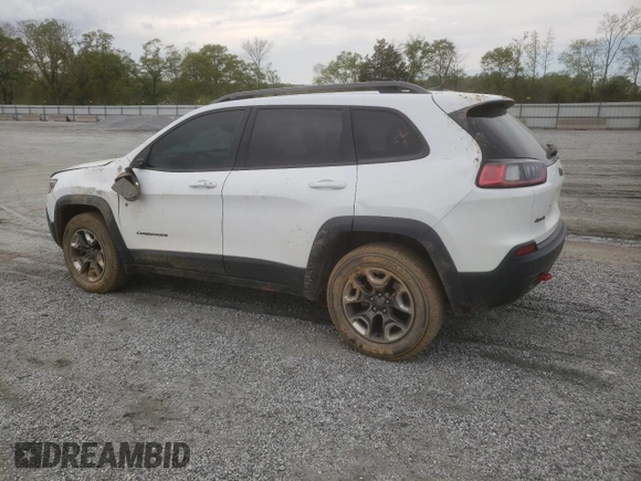 2019 Jeep Cherokee Trailhawk z VIN 1C4PJMBX9KD256968, wystawiony jako Copart lot #51591025 z przebiegiem 110 746 mil mil oraz Szkoda całkowita • Salvage title. Historia ofert i sprzedaży dostępna na DreamBid. Obrazek 2.