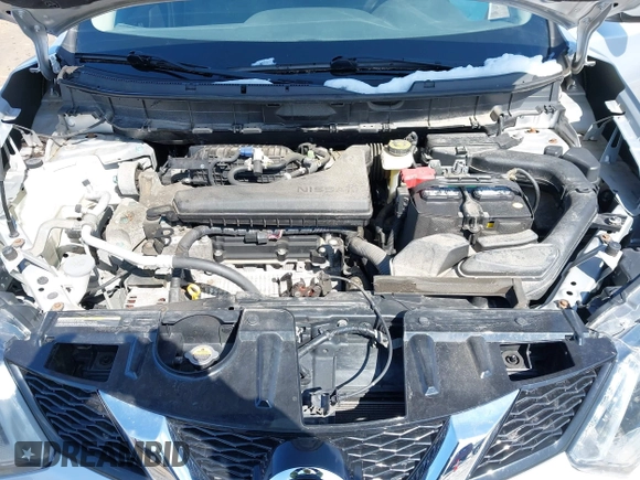 2016 Nissan Rogue S with VIN JN8AT2MV2GW136316, listed as a IAAI auction lot 41921310 with 131,463 mi miles. Bid and sale history available at carsss.com. Image 10.