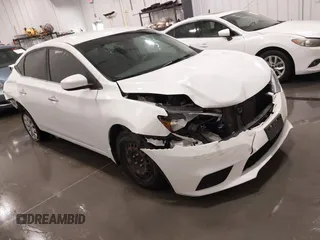 2017 Nissan Sentra SV with VIN 3N1AB7APXHY372520, listed as a IAAI auction lot 42051927 with 95,690 mi miles. Bid and sale history available at carsss.com. Image 1.
