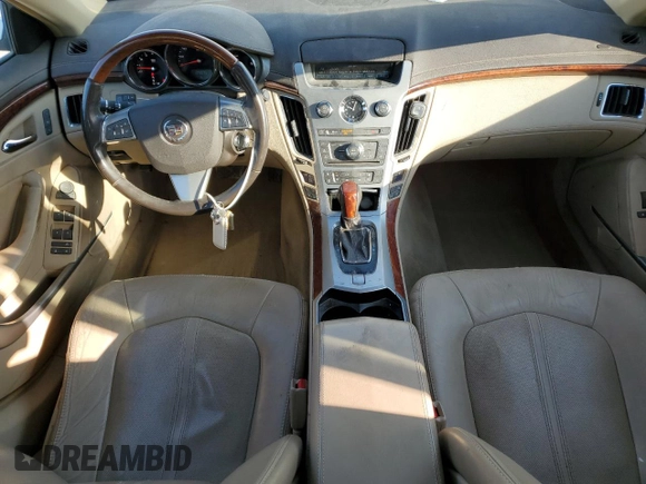2012 Cadillac CTS Premium with VIN 1G6DS5E33C0141549, listed as a Copart auction lot 48480825 with 137,429 mi miles and Salvage title. Bid and sale history available at DreamBid. Image 8.