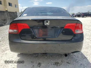 2008 Honda Civic LX with VIN 2HGFA16558H343198, listed as a Copart auction lot 52745625 with 217,403 mi miles and Salvage Title. Bid and sale history available at DreamBid. Image 6.