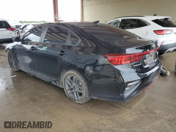 2021 Kia Forte GT-Line z VIN 3KPF34ADXME423286, wystawiony jako Copart lot #55915145 z przebiegiem 117 891 mil mil oraz Czysty tytuł • Clean title. Historia ofert i sprzedaży dostępna na DreamBid. Obrazek 2.