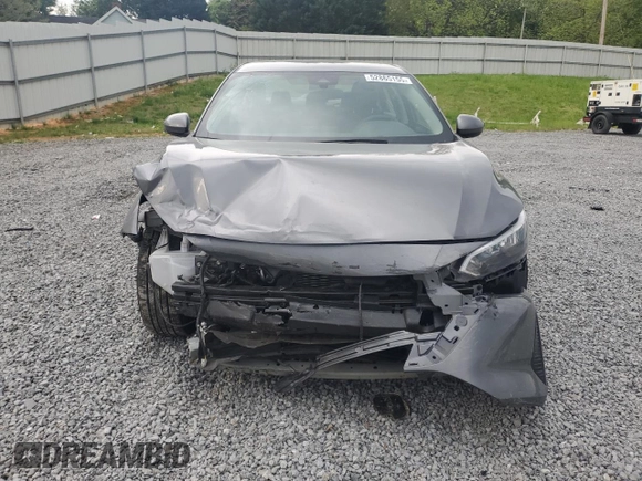 2024 Nissan Sentra S with VIN 3N1AB8BV7RY289759, listed as a Copart auction lot 52865155 with 60,031 mi miles and Salvage title. Bid and sale history available at DreamBid. Image 5.