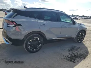 2024 Kia Sportage SX-Prestige with VIN 5XYK53DF3RG227152, listed as a Copart auction lot 44267995 with 4,111 mi miles and Salvage Title. Bid and sale history available at carsss.com. Image 3.